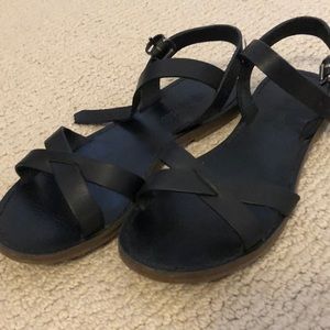 Madewell boardwalk sandals